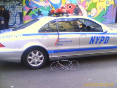 nypd police mercedes benz